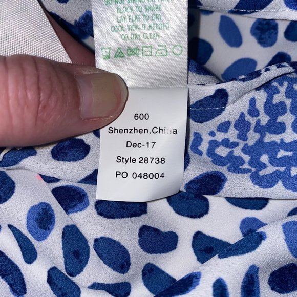 Lilly Pulitzer Womens Marilina‎ Raz Berry (Style 28738) Top Blouse, Size XS NWT - Picture 9 of 11